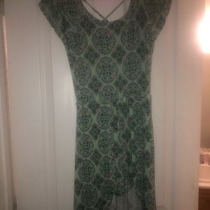 Justice kids mint pastel romper size 12 girls.